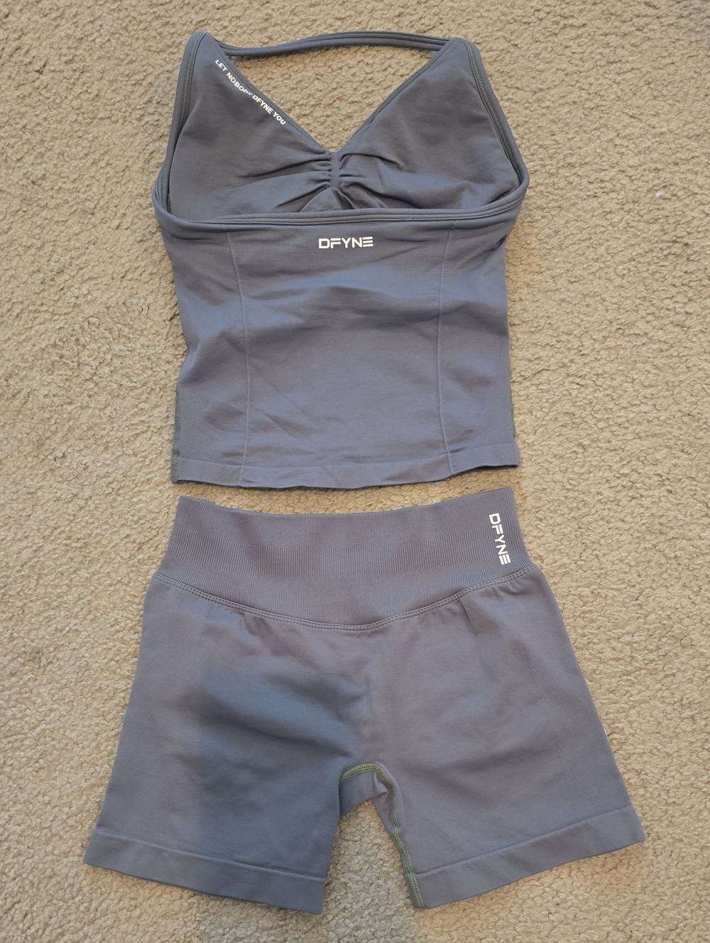 Dfyne Impact Set Shorts And Top